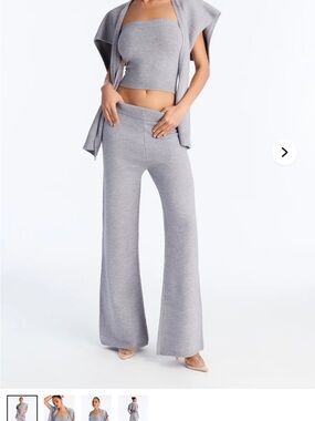 Shilo 3 piece pant set - Gray
